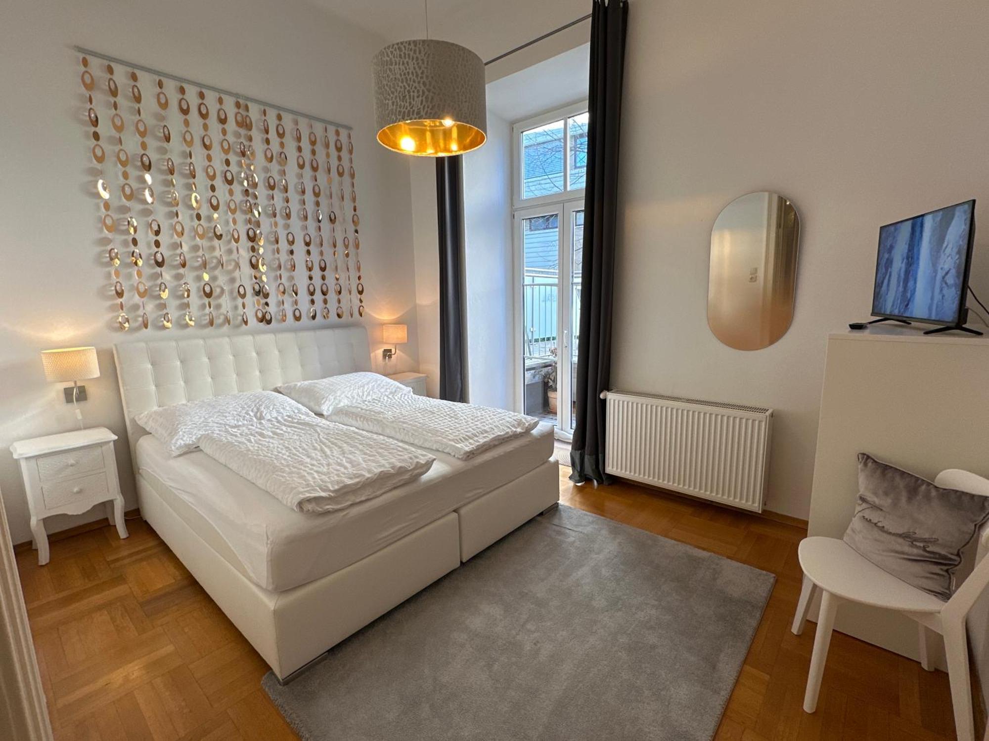 Kristall Doppelzimmer Direkt Im Zentrum, Balkon 巴德伊舍 外观 照片